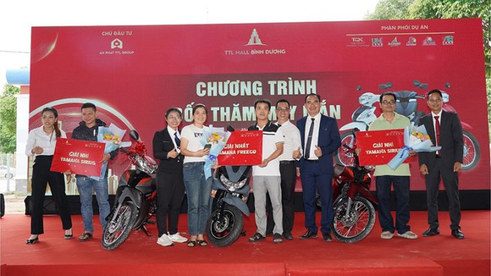 Bốc thăm trung thưởng tại TTL Mall Bình Dương