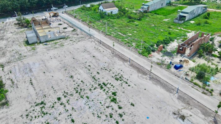 Hình ảnh thực tế - Từ trên cao xuống lô đất
