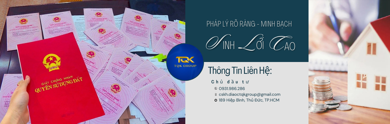 Banner địa ốc TQK Group