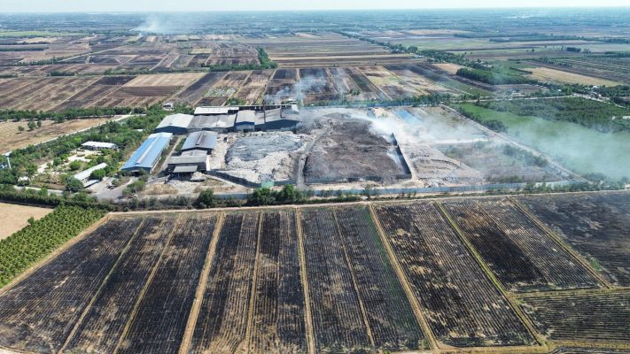 Khu vực xã Tân Đông, Thạnh Hóa nơi đang có nhà máy xử lý rác được quy hoạch 1 nhà máy điện sinh khối, 2 nhà máy điện rác